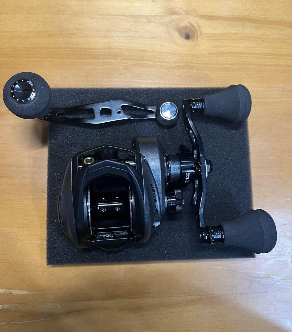 アブガルシア ベイトリール レボ ビースト 40HS ハイギヤ 右ハンドル 2個 Abu Garcia ベイトリール アブ ガルシア レボ ビースト 40 HS